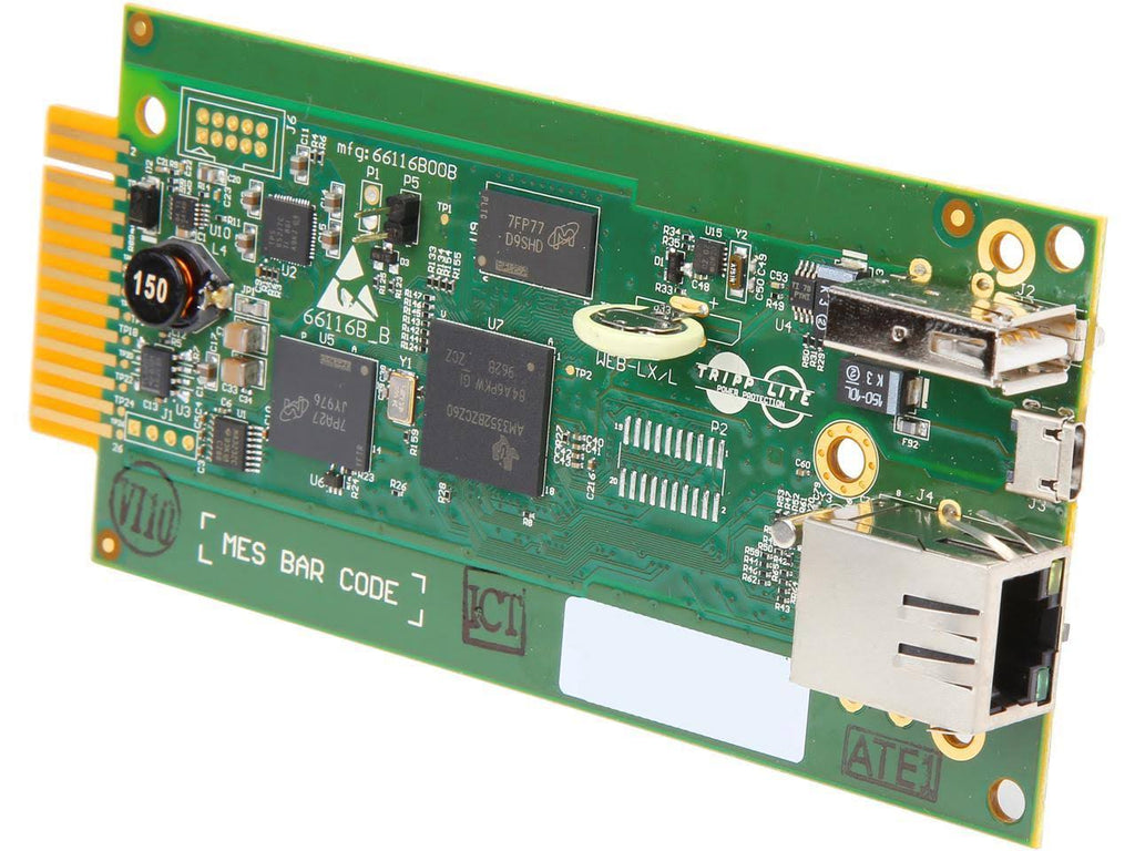 Tripp Lite UPS Web Management SNMP Card Accessory Remote Monitoring O3590