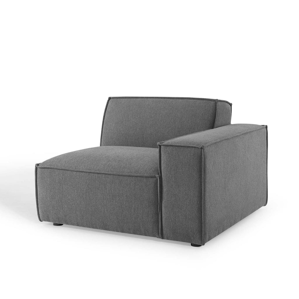 Charcoal Grey Fabric Modular Sofa A5208