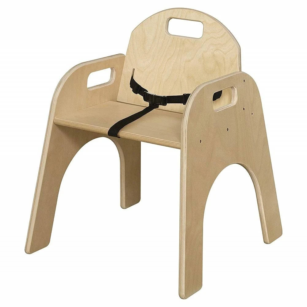 Woodie Chair, 13x22 Seat Height, Carton of 2, Includes Belt Strap W259815