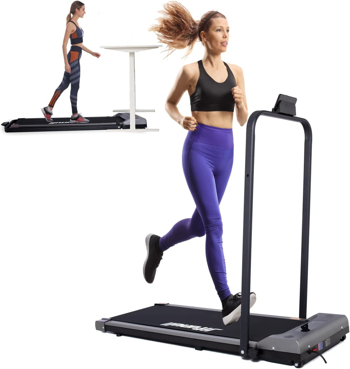 2-in-1 Under Desk Treadmill with LED Display N57248