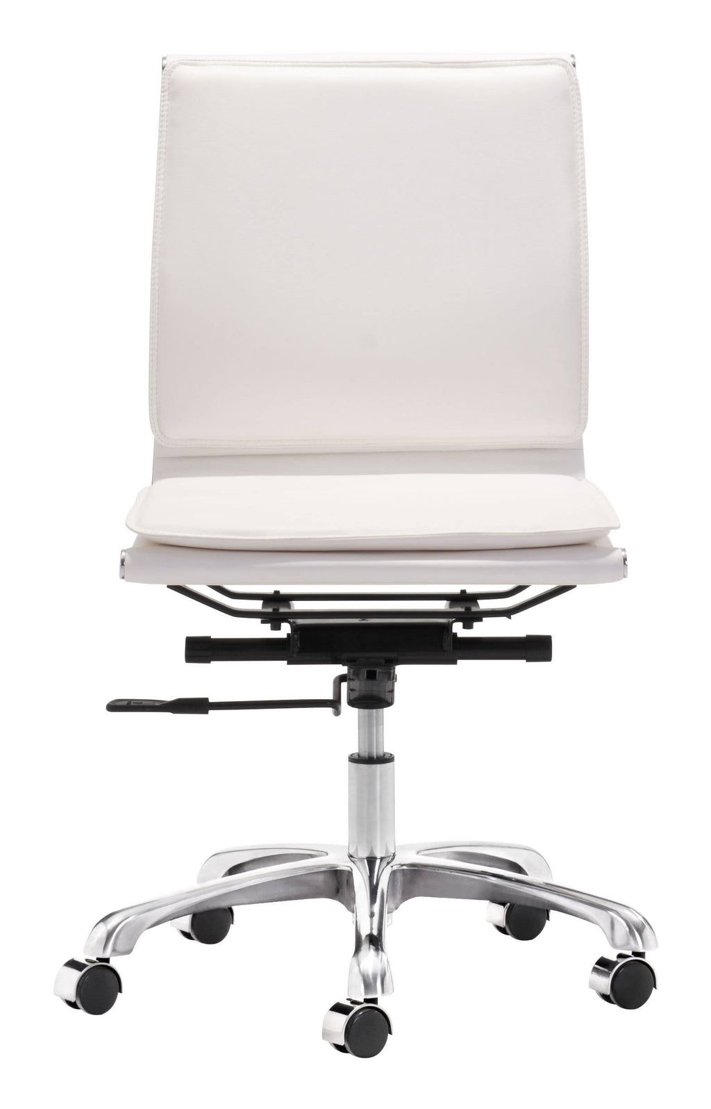 Gray Armless Office Chair P1068