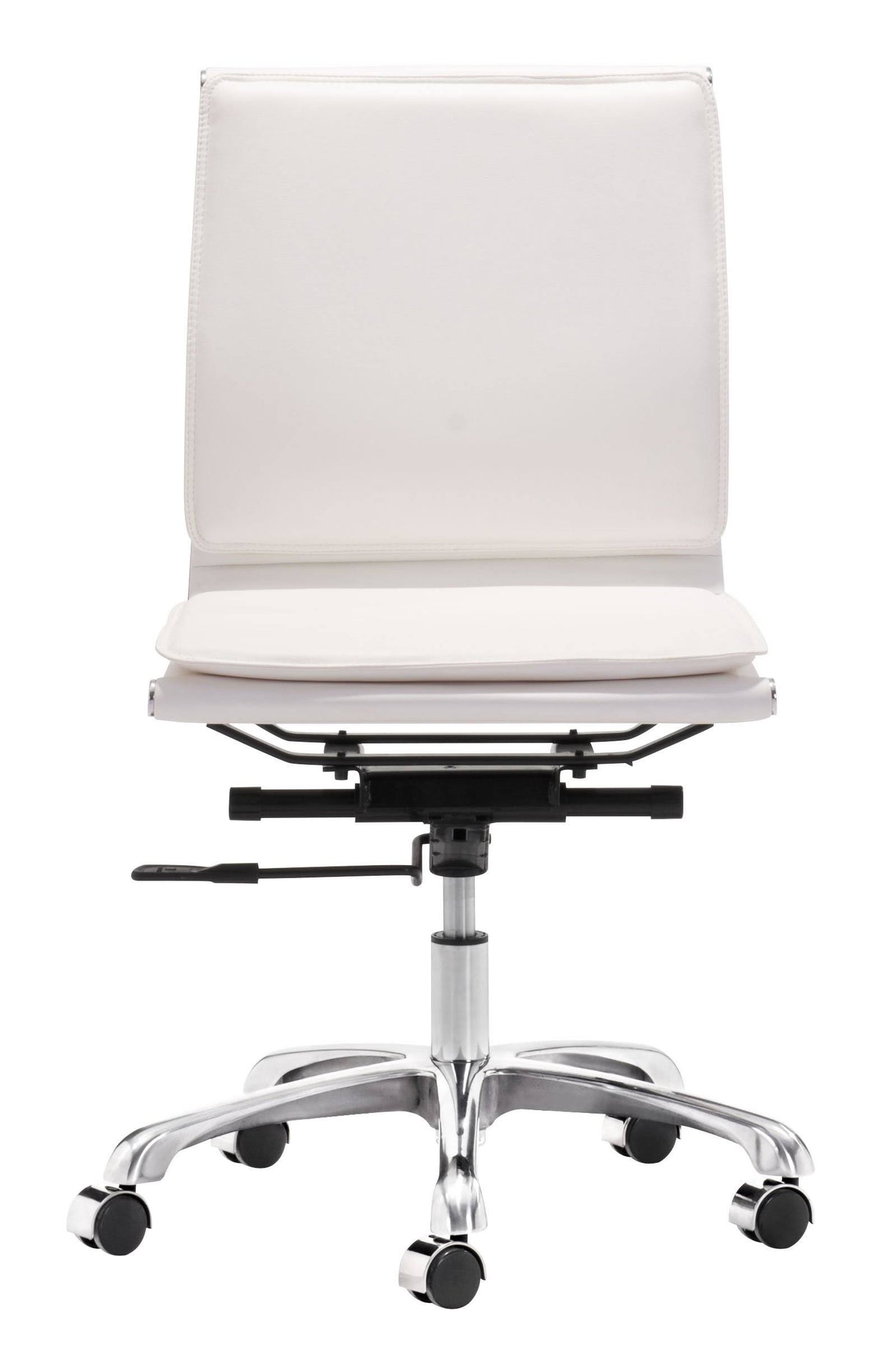 Gray Armless Office Chair P1068
