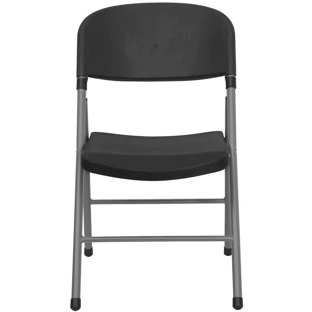 Black Plastic Folding Chair E3563