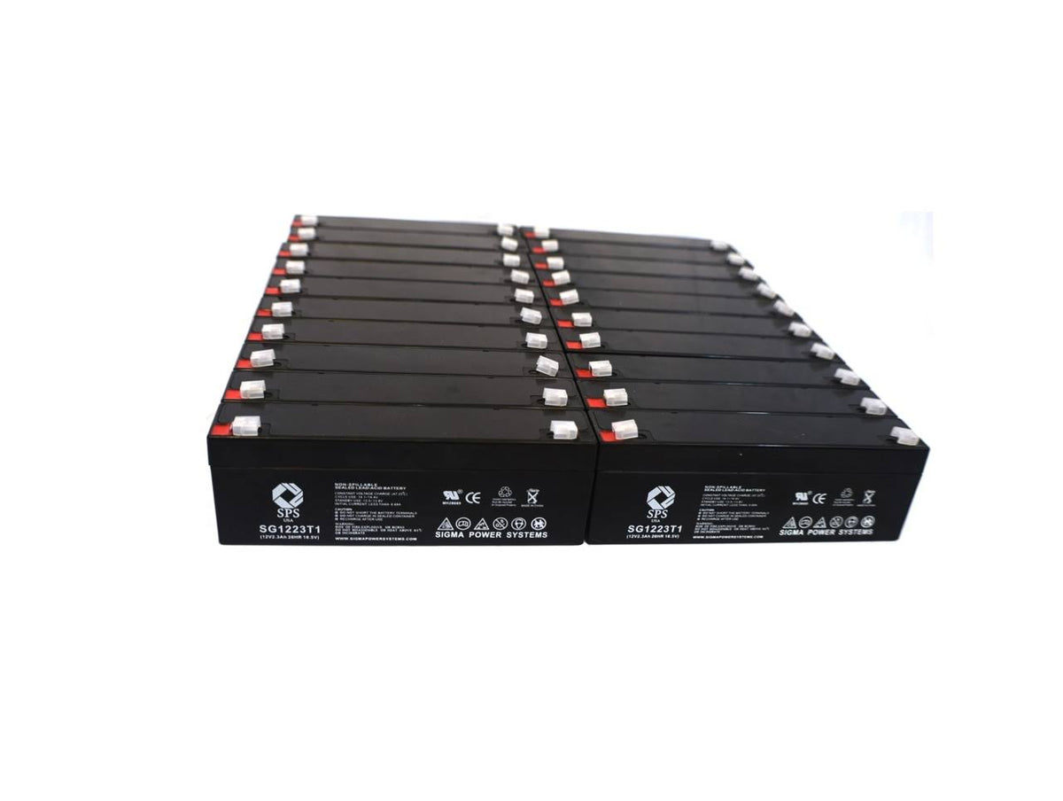 12V 2.3 Ah Replacement Battery (24 Pack) U266315