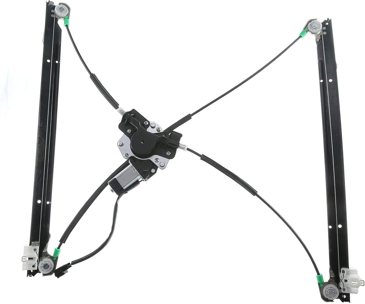 Electric Power Window Regulator with Motor Front Right Passenger Side Pack of 2 F20418