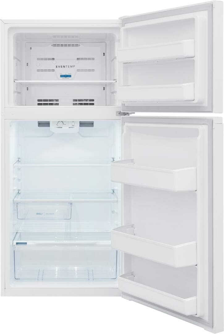 White Top Freezer Refrigerator R672536