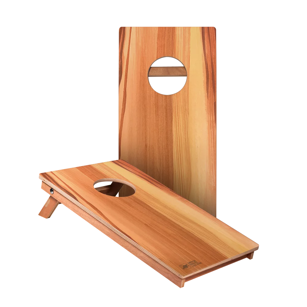 1200 Raw Wood Panel Cornhole Boards R588