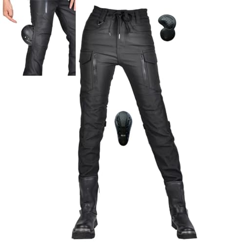 Waterproof Windproof Women Motorcycle Riding Pants with 4 CE Armor Pads A61376