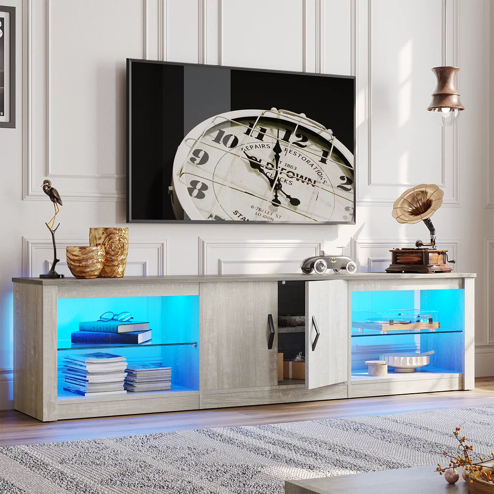 Wash Grey TV Stand Y281