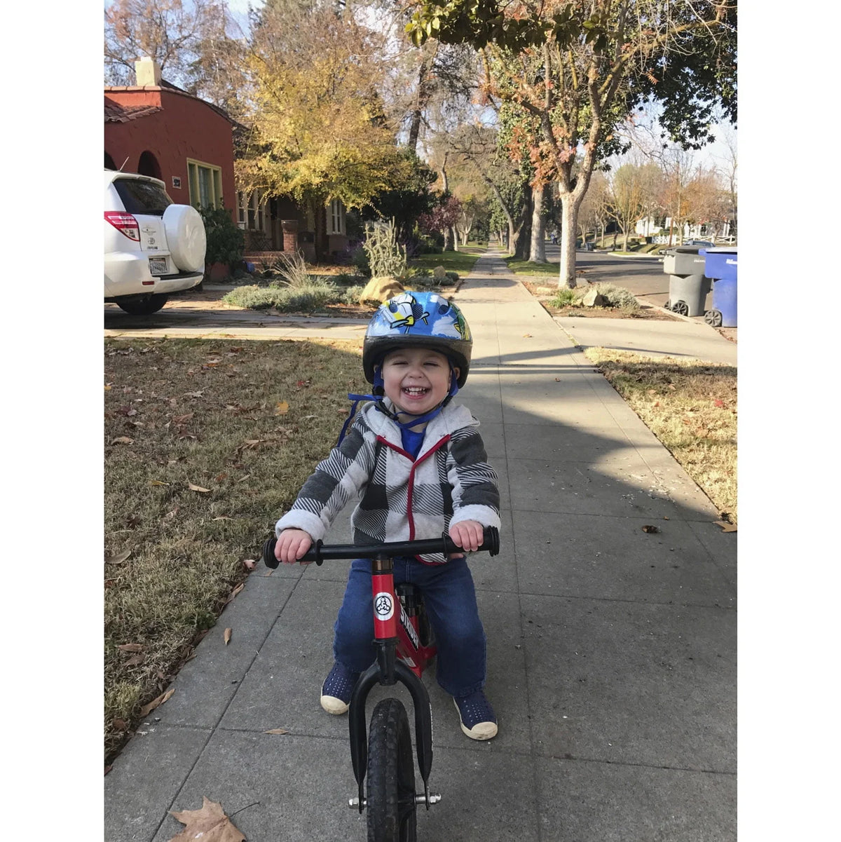 Red Balance Bike Y567