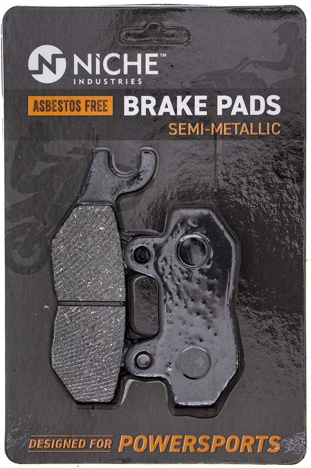 Front Semi-Metallic Brake Pad Set Pack of 2 V100142