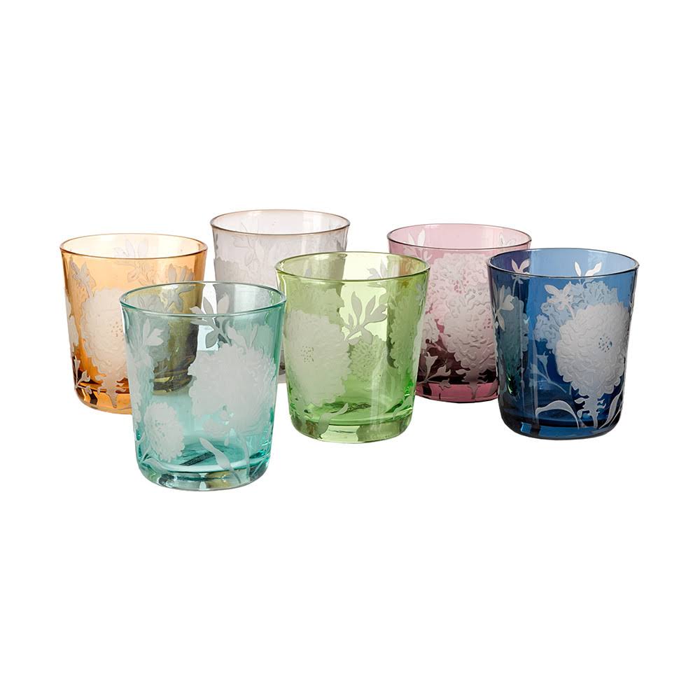 Set of 6 Glass Tumblers C426163