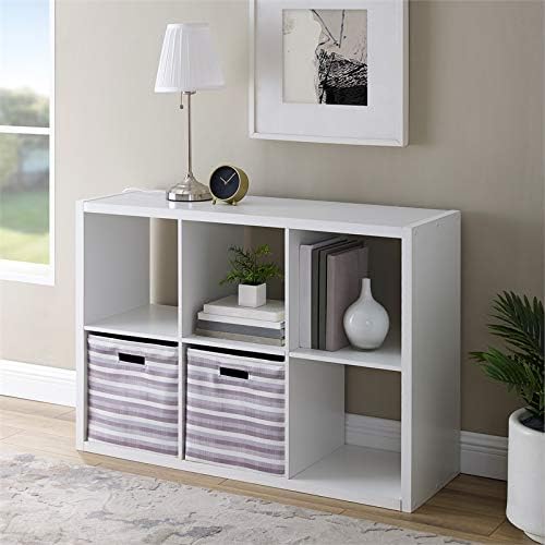 White Wood Storage Cabinet O4730