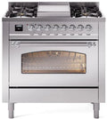 36 Dual Fuel Propane Gas Range Stainless Steel G45661