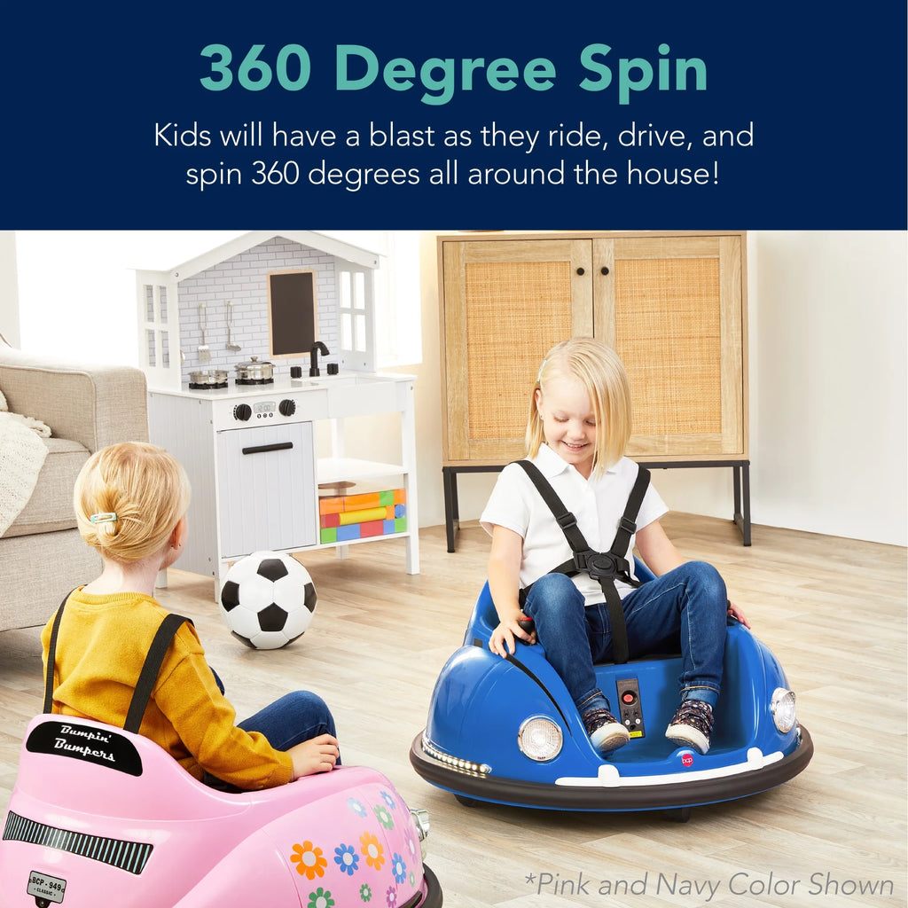 6V Kids Ride On Bumper Car with Remote Control U67080