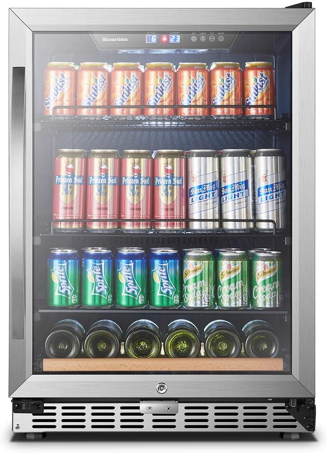 24 Inch 110 Cans Built-in Beverage Cooler Refrigerator K2066