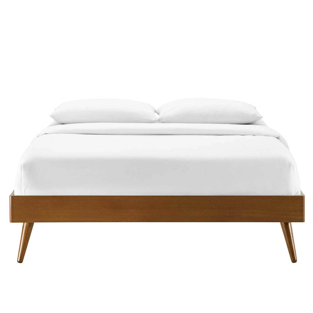 Twin Size Wood Platform Bed Frame O405068
