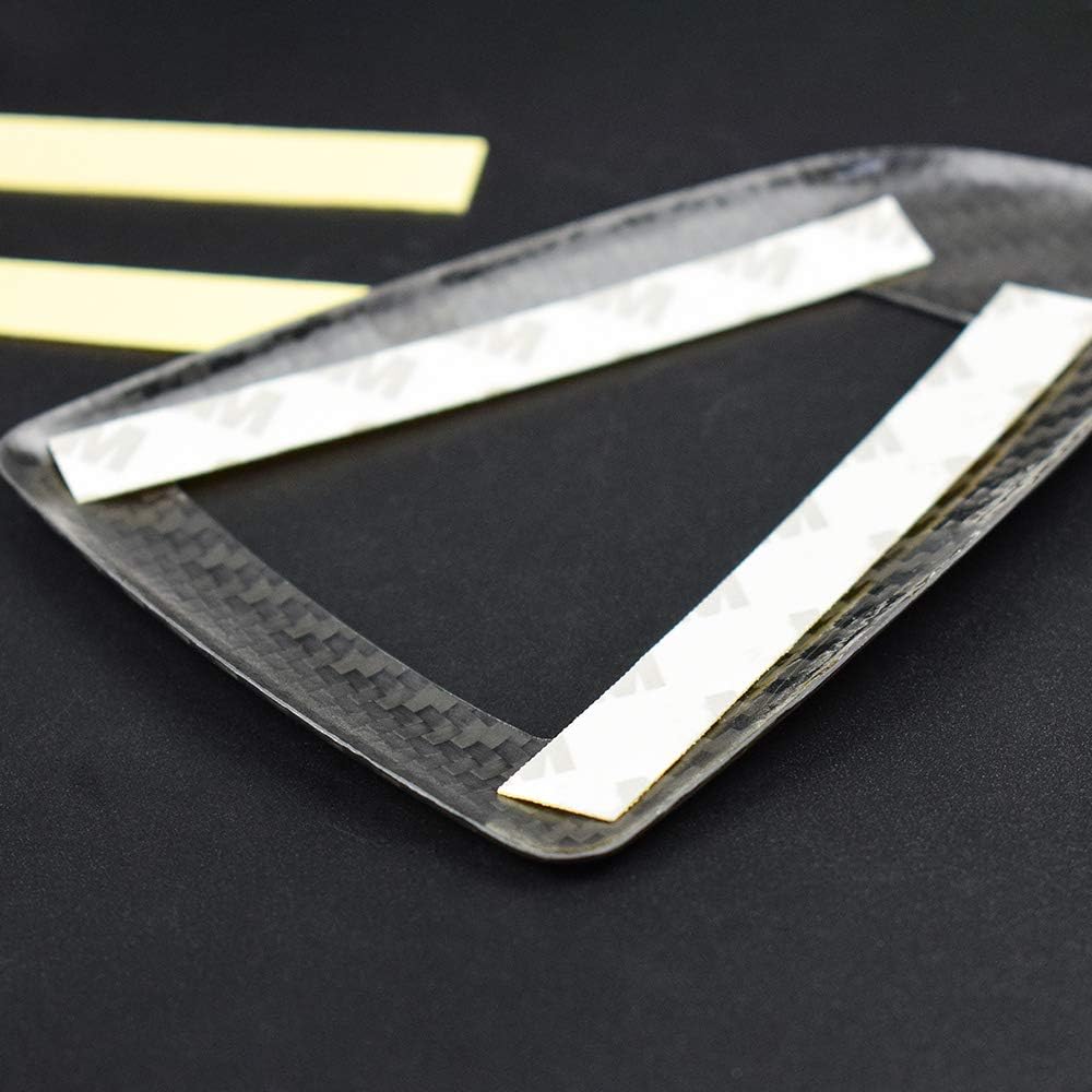 Carbon Fiber Gear Shift Knob Panel Frame Cover Trim Stickers D928441