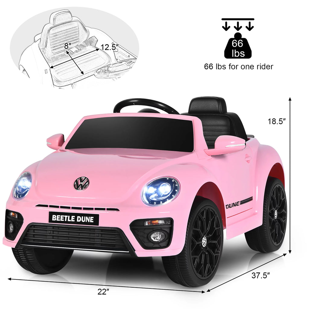 Red 12V Kids Ride On Car with Remote Control H775909