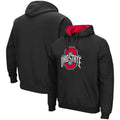 Men's Black Pullover Hoodie E4112