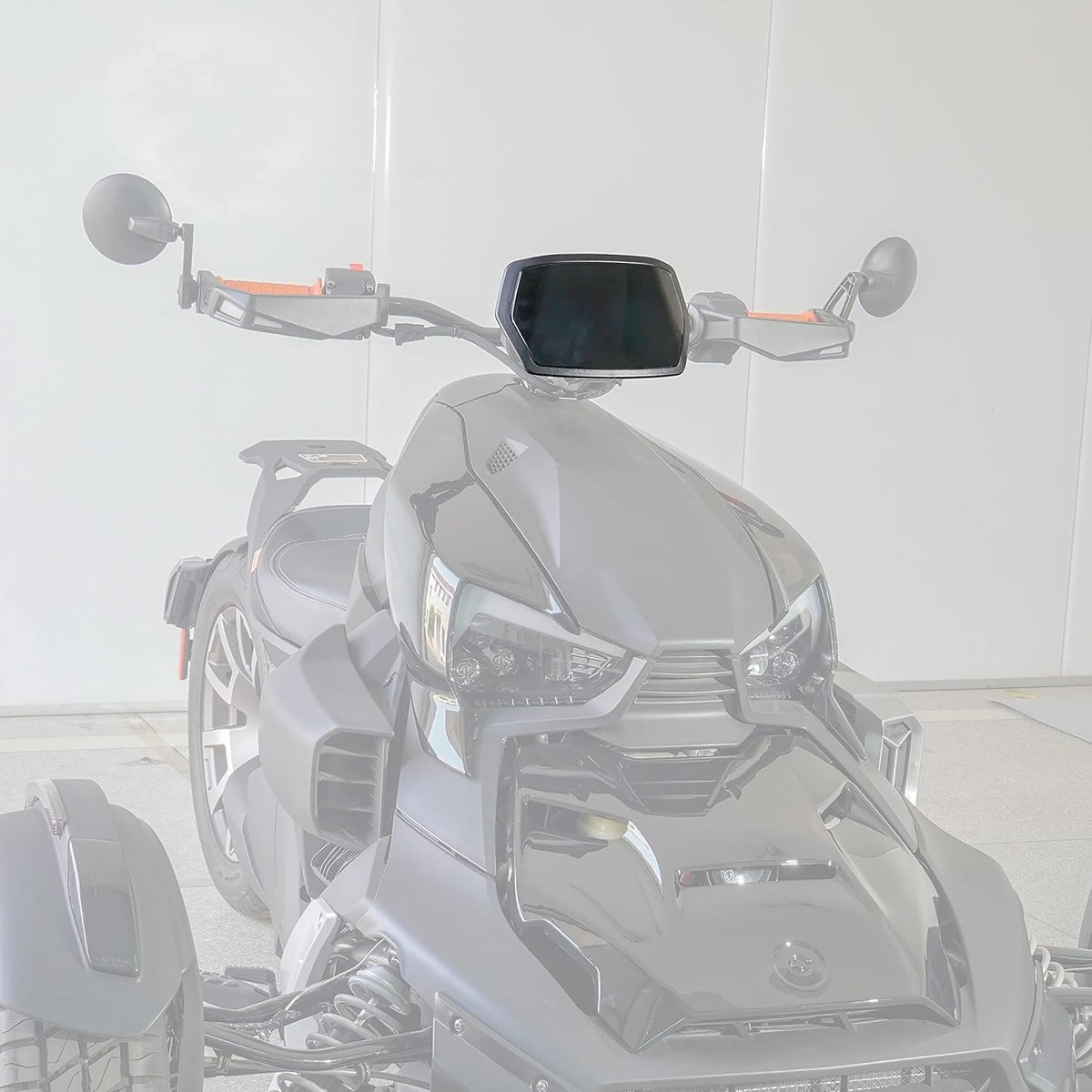 Black Gauge Spoiler Kit for Can-Am Ryker (1PCS, Pack of 2) T991