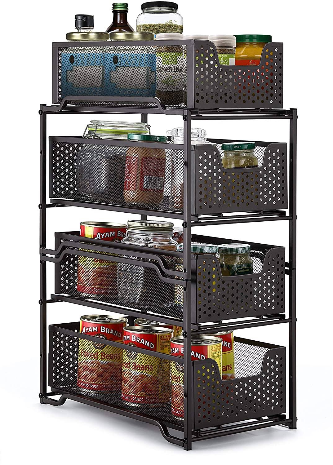 2 Tier Under Sink Cabinet Organizer A286