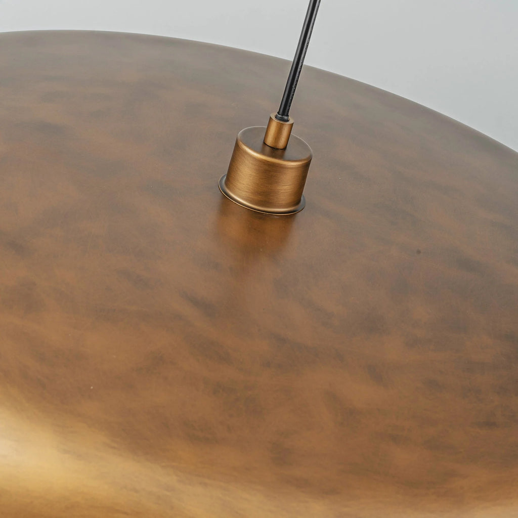 1-Light Dimmable Dome Mid-Century Modern Pendant M844