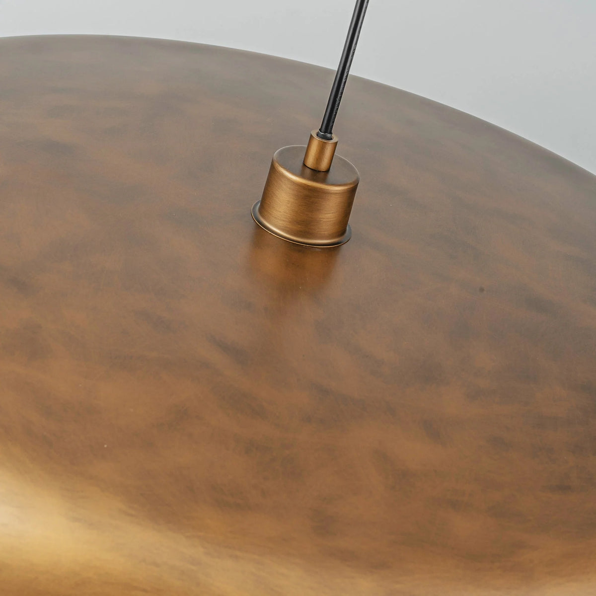 1-Light Dimmable Dome Mid-Century Modern Pendant M844