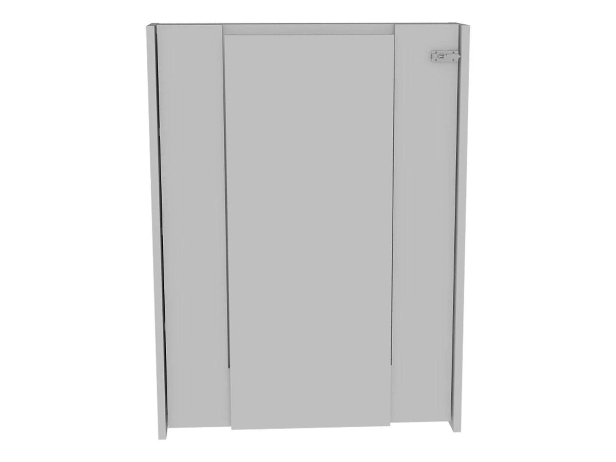 Foldable Table with Base and Shelves B453504