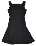 Black Sleeveless Wool Dress V168218