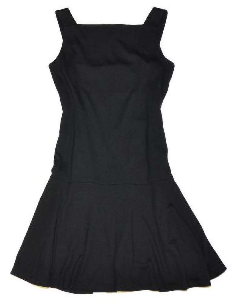 Black Sleeveless Wool Dress V168218