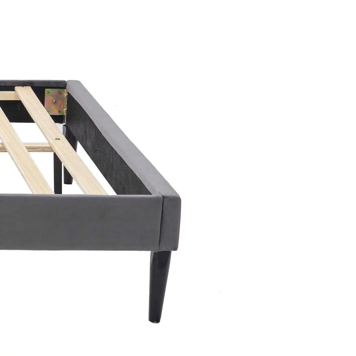 Queen Size Platform Bed with Wooden Frame N535219