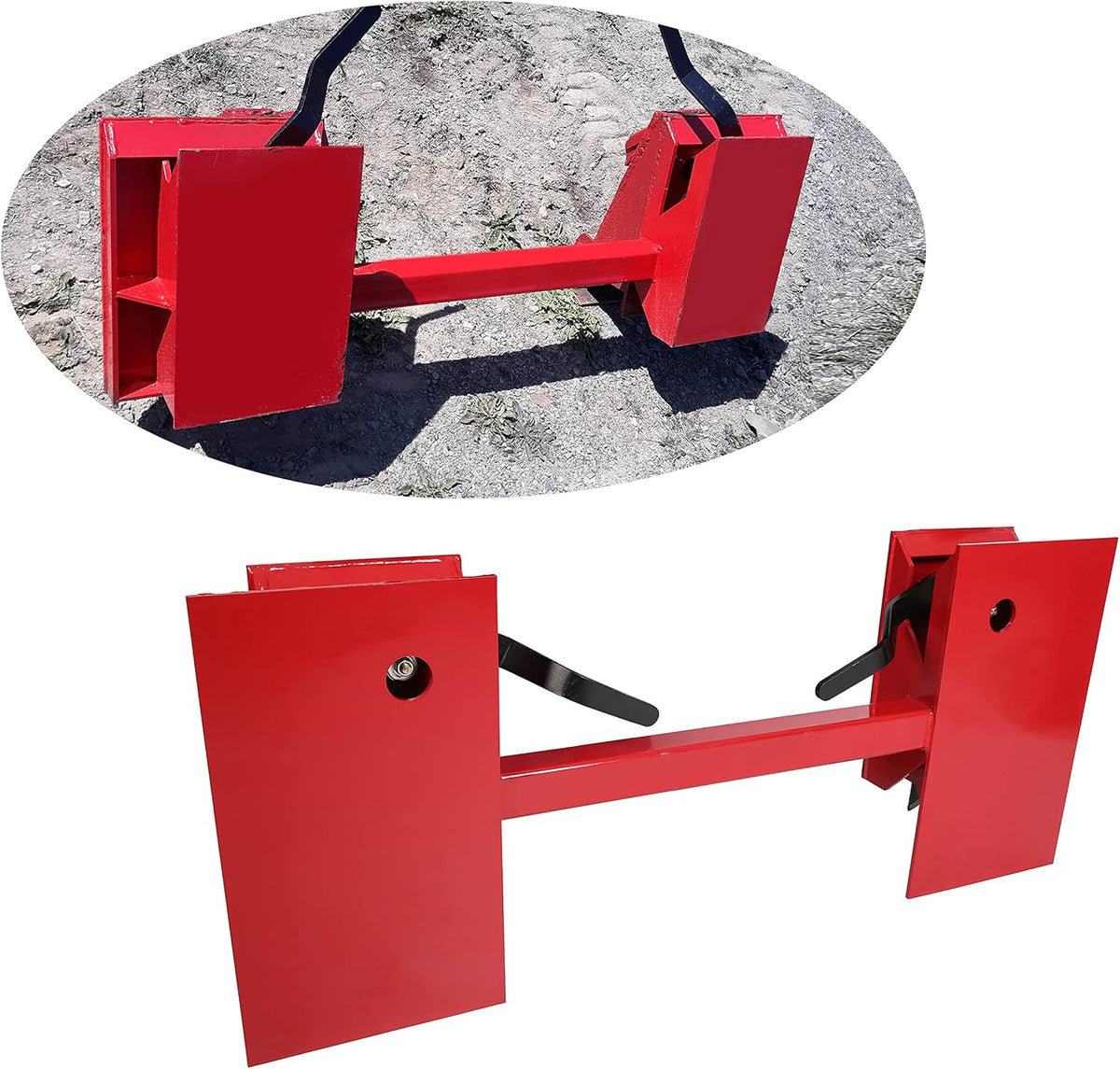 Universal Skid Steer Quick Tach Conversion Adapter Plate I688