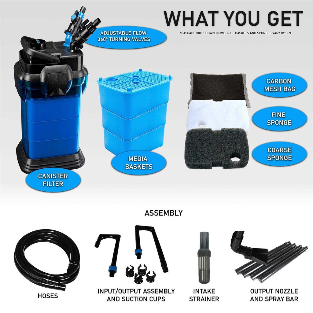 Canister Aquarium Filter T899