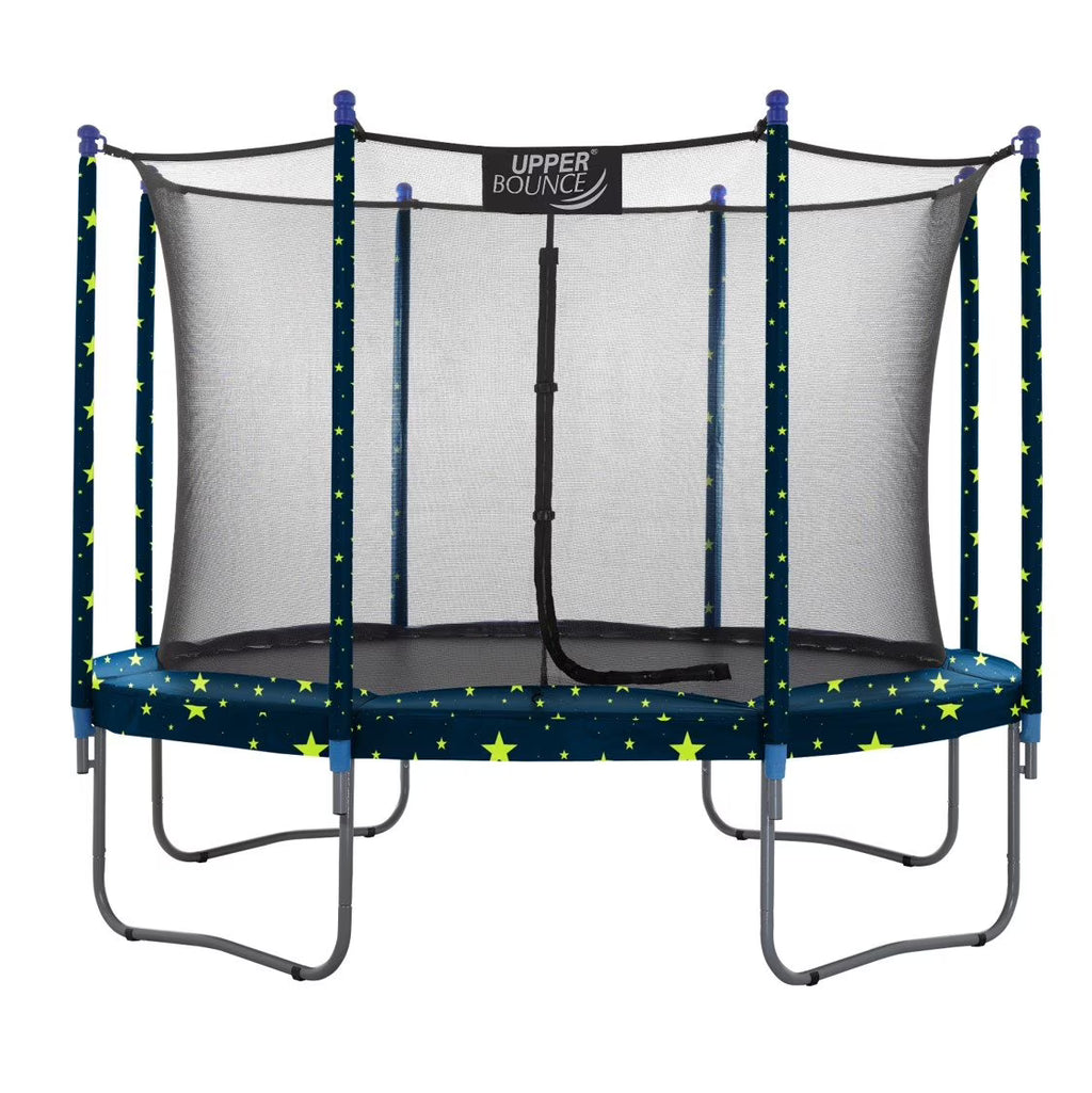 10 FT Round Trampoline with Safety Enclosure System W508181