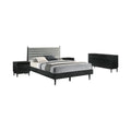 Queen 4 Piece Wood Bedroom Set S863