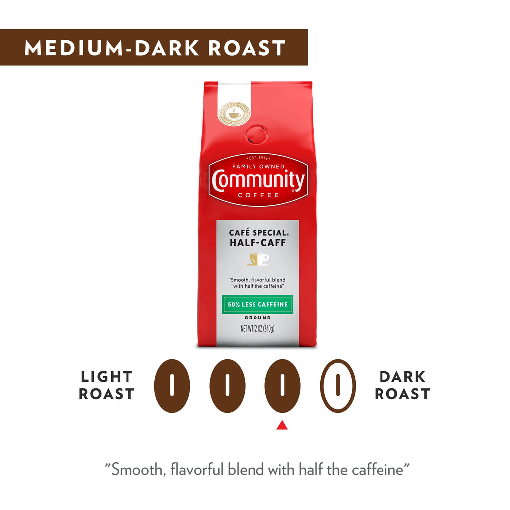 Half-Caff 32 Ounce Bag Coffee D577