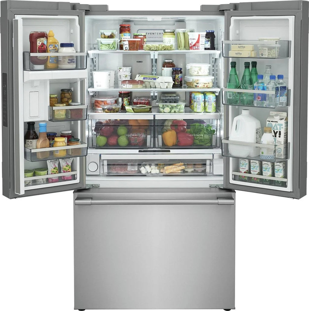 23.3 Cu. Ft. Stainless Steel French Door Counter-Depth Refrigerator T5217