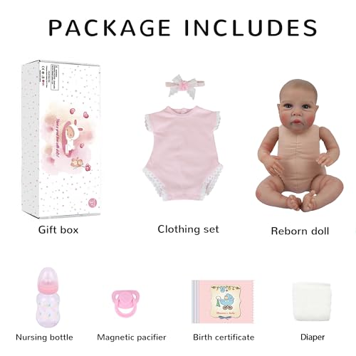 18 Inch Realistic Reborn Baby Dolls M380