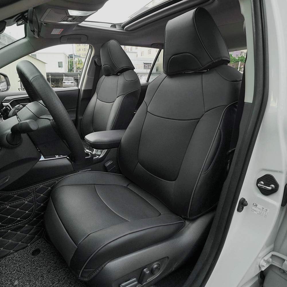 Leather Car Seat Cover Full Set 4pcs C8332