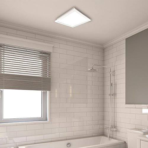 White Bathroom Fan LED Energy Star V431