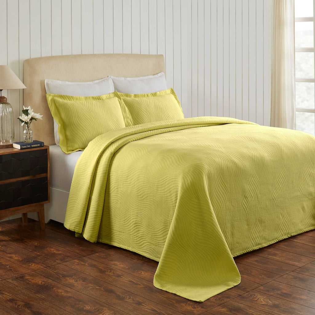 Cotton Jacquard Matelasse Bedspread Set O72781