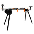 Collapsible Rolling Miter Saw Stand with 3 Onboard Outlets Z287966