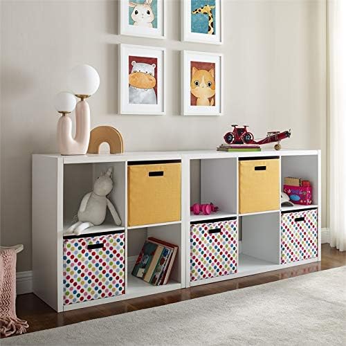 White Wood Storage Cabinet O4730
