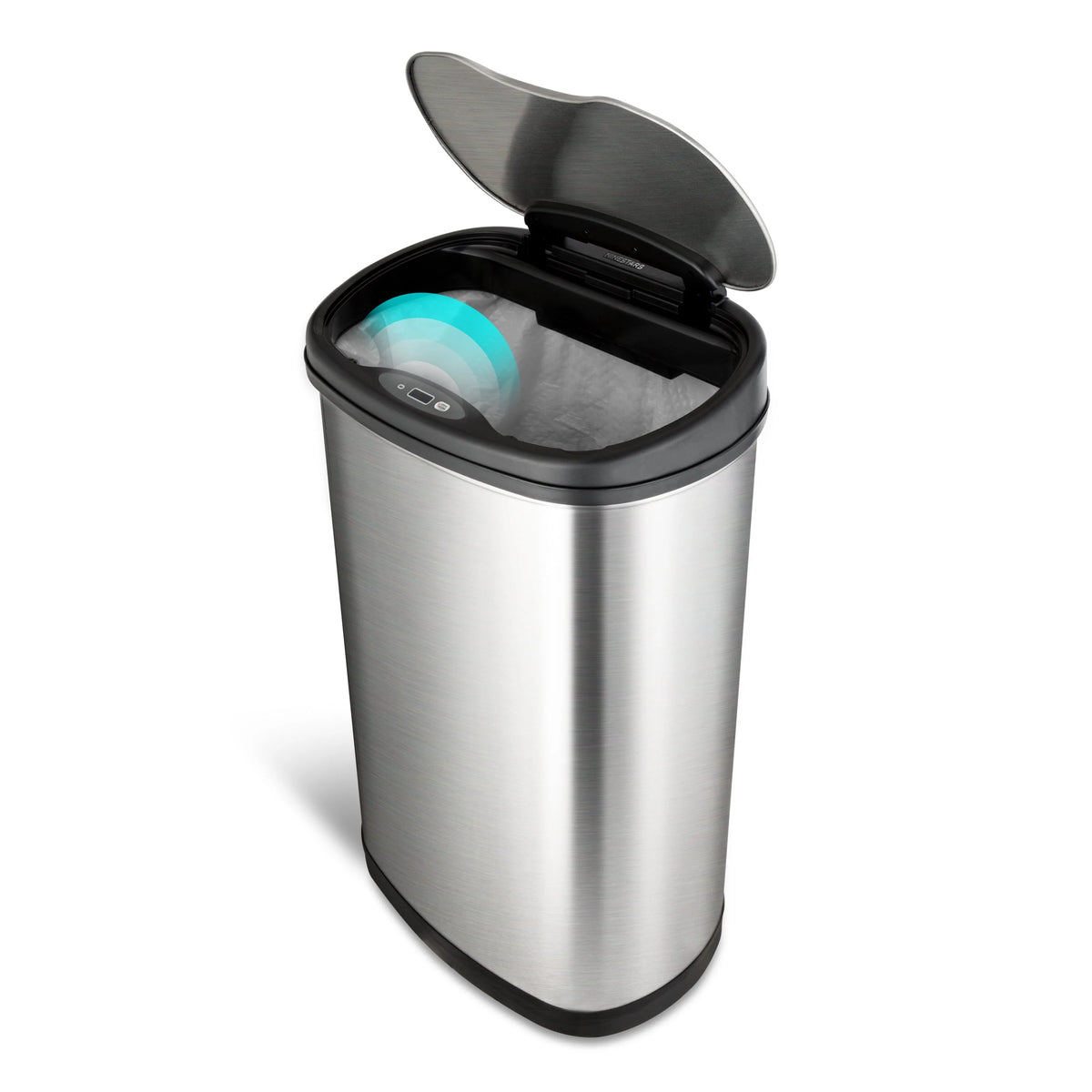 13.2 Gallon Stainless Steel Motion Sensor Trash Can F5505