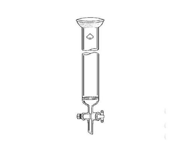 Flash Chromatography Column with B Filter Disc G9918