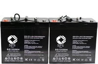 12V 55 Ah Replacement Battery 2 Pack Z7307