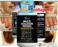 Collagen Hydrolyzed Peptide 120 Capsules Vitamin C T252820