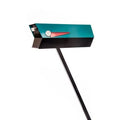 Mid-Century Modern Curbside Mailbox (Turquoise/Black) E844752