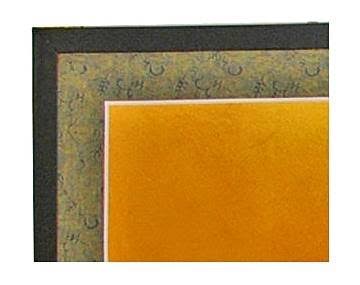 36x22 Riders in The Storm on Gold Leaf D82376